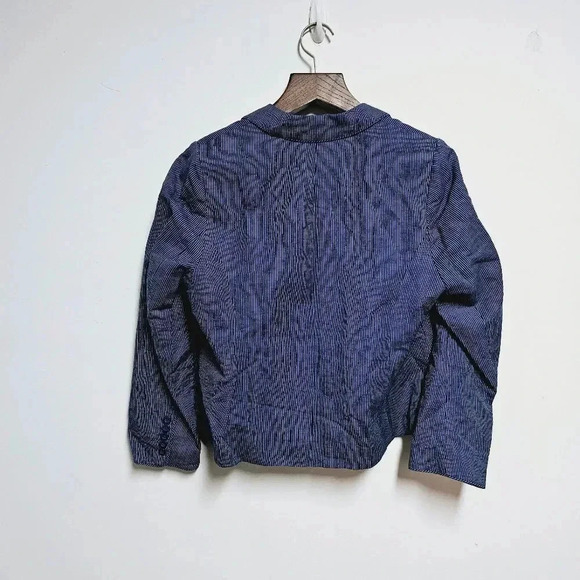 Lane Bryant NWT 16 navy striped career blazer - Picture 5 of 11